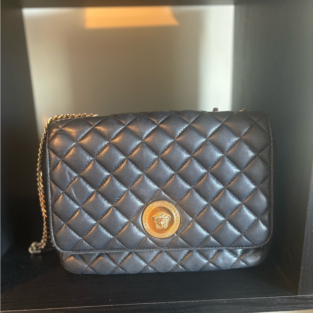 Authentic Versace bag.  Genuine leather.  Brand new